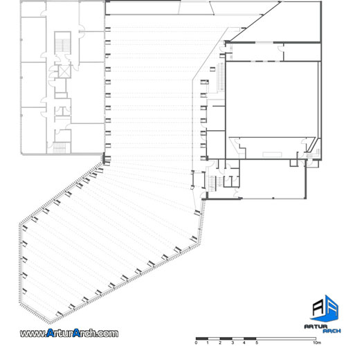 پلان کتابخانه